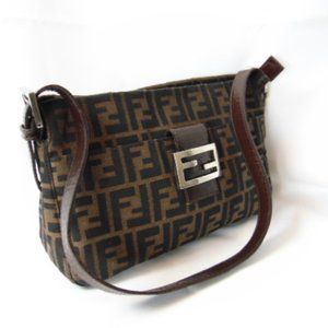 FENDI ZUCCA Shoulder Bag